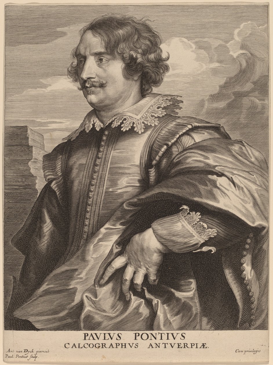 Paulus Pontius av Paulus Pontius after Sir Anthony van Dyck