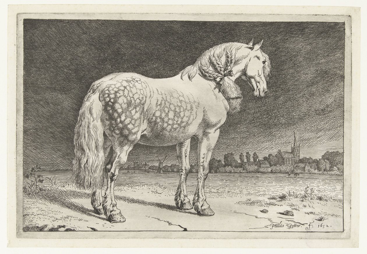 Frieserhesten Hester (serietittel) av Paulus Potter