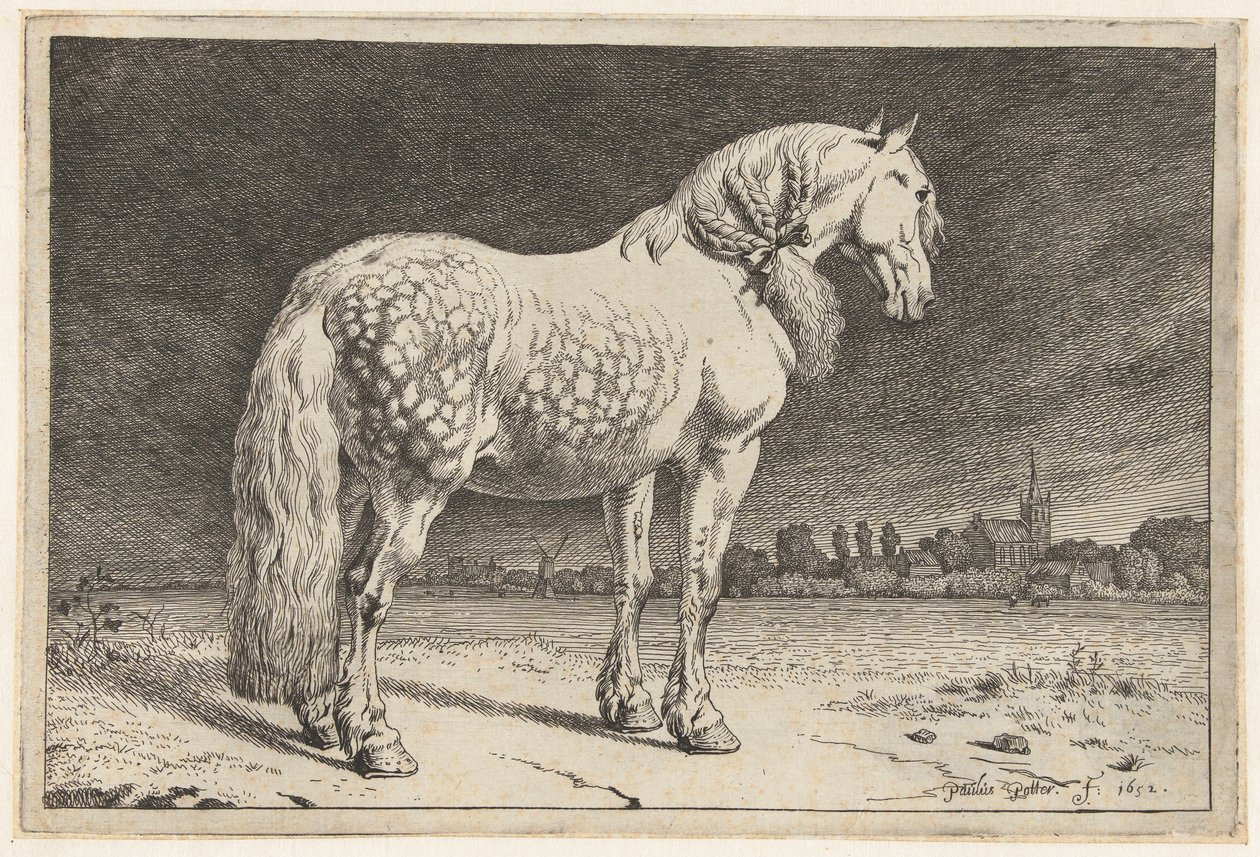 Frieserhesten Hester (serietittel) av Paulus Potter