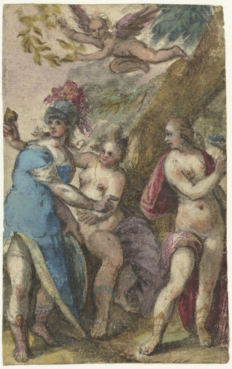 Paris-dommen av Paulus van Wtewael (possibly)