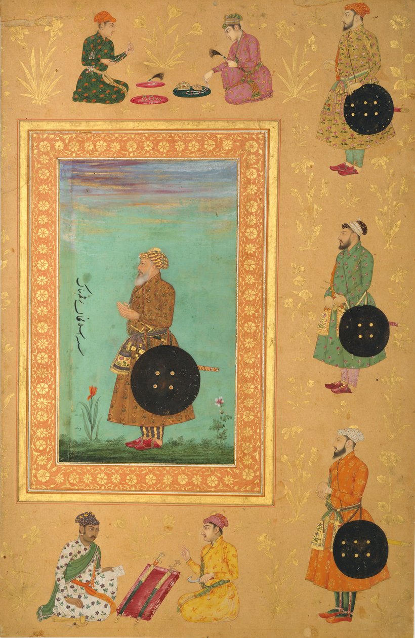 Portrett av Islam Khan Mashhadi, 1600-tallet. av Payag