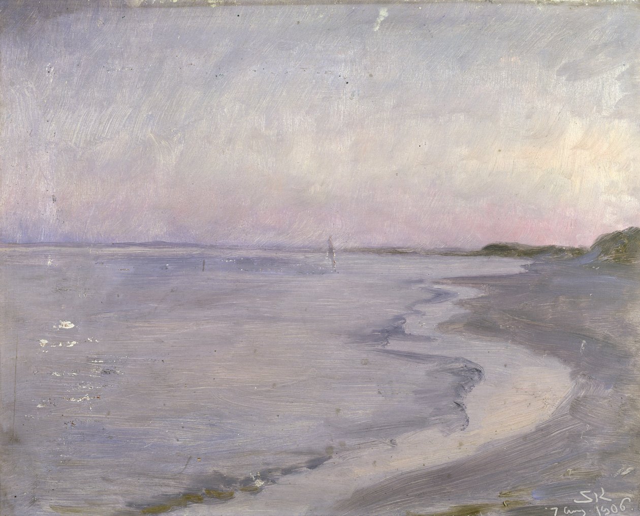 En kystscene av Peder Severin Krøyer