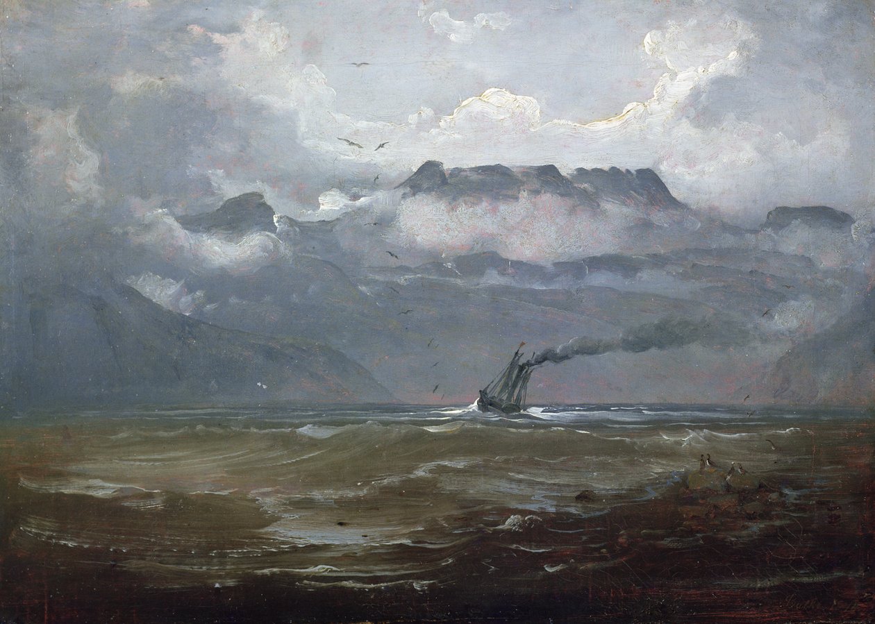 Frisk bris i Bind Valley av Peder Balke