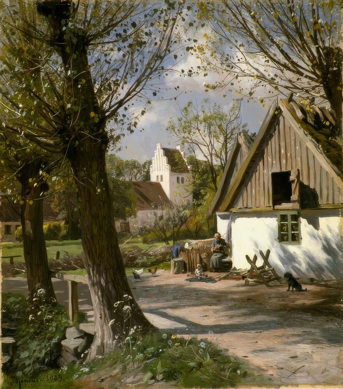Sommer på landet av Peder Monsted