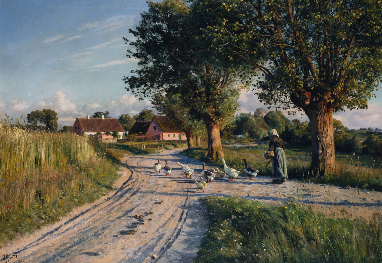 Veien hjem av Peder Monsted