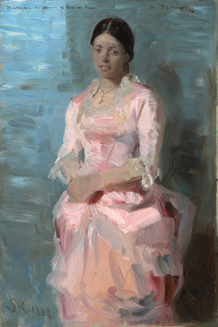 Portrett av Frederikke Tuxen, 1882 av Peder Severin Krøyer