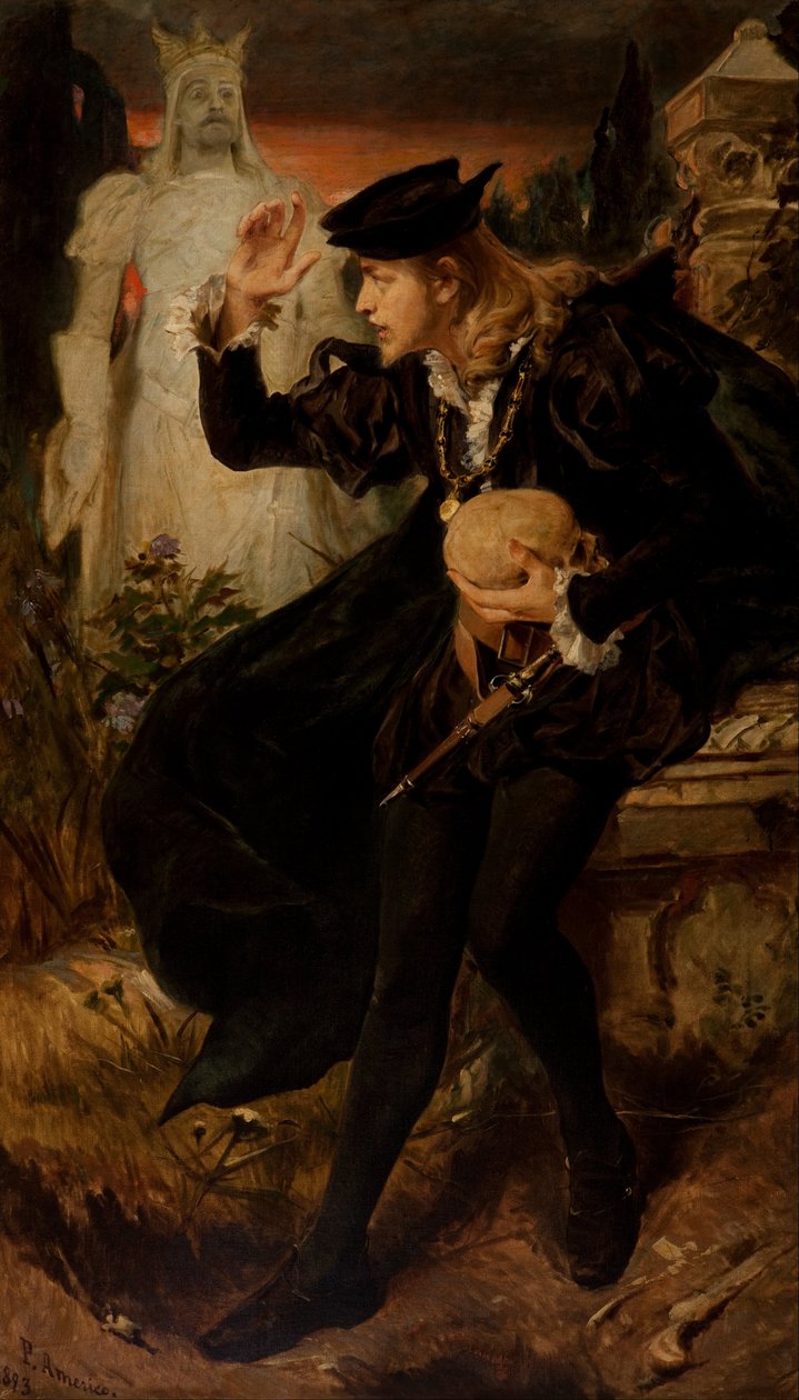 Hamlets syn av Pedro Américo