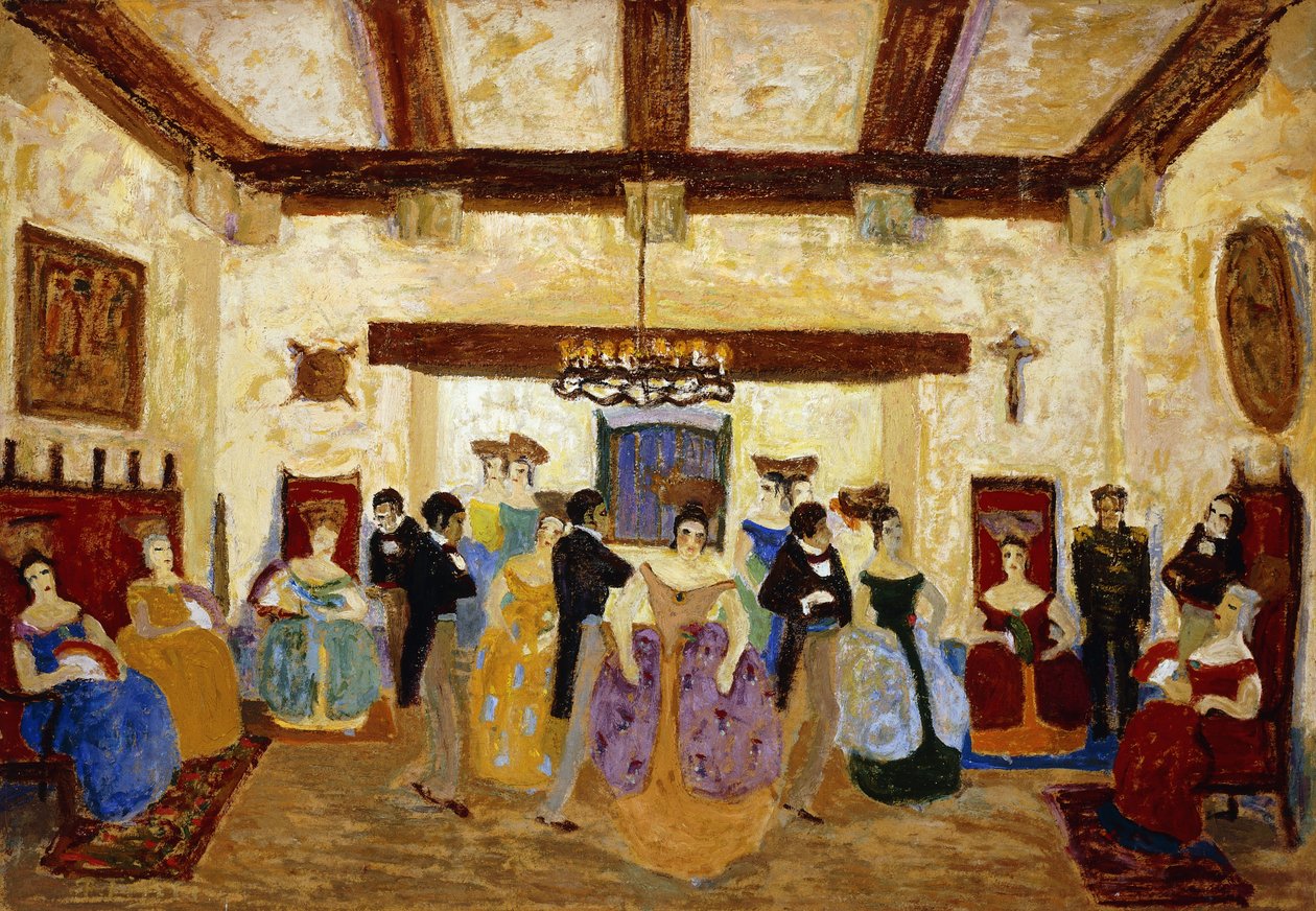 Kolonialmøte; Reunion Colonial av Pedro Figari