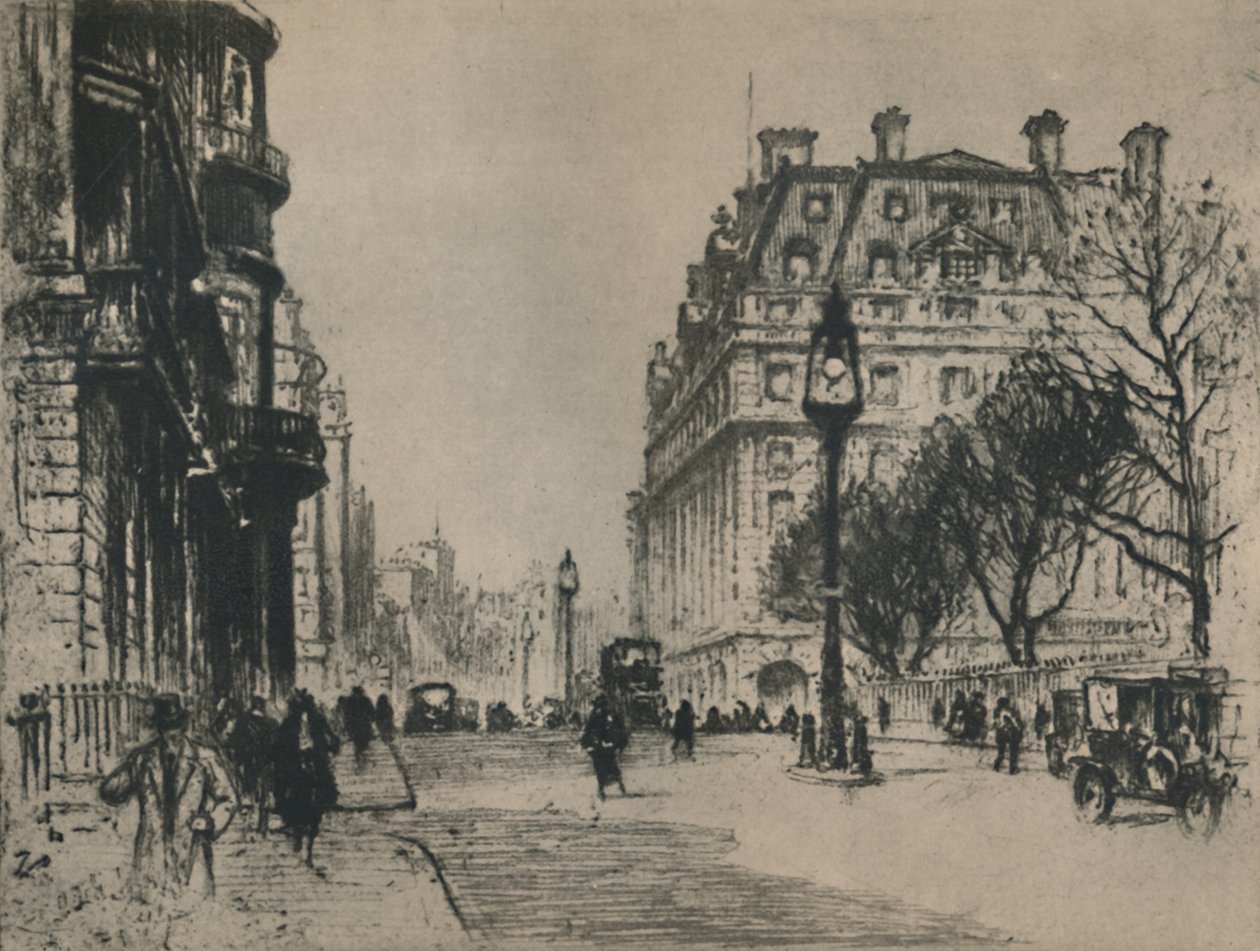 Piccadilly, 1927. av Percy Robertson