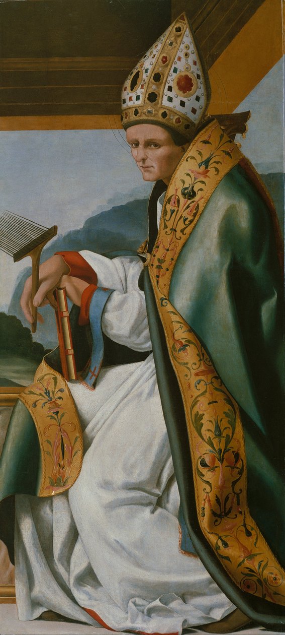 Saint Blaise av Pere Fernández