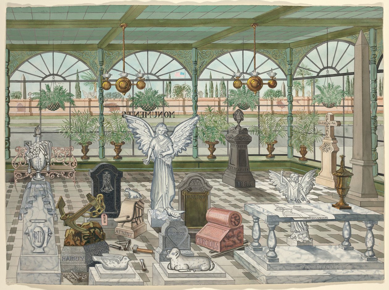 Monumentutstillingsrom, 1888, 19351942. av Perkins Harnly