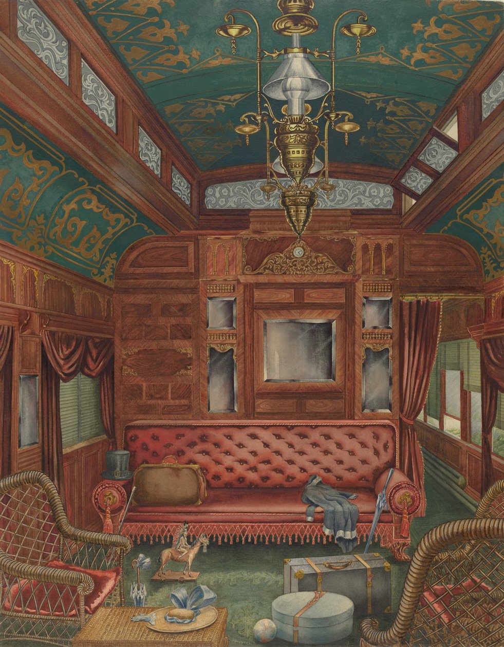 Pullman trener av Perkins Harnly