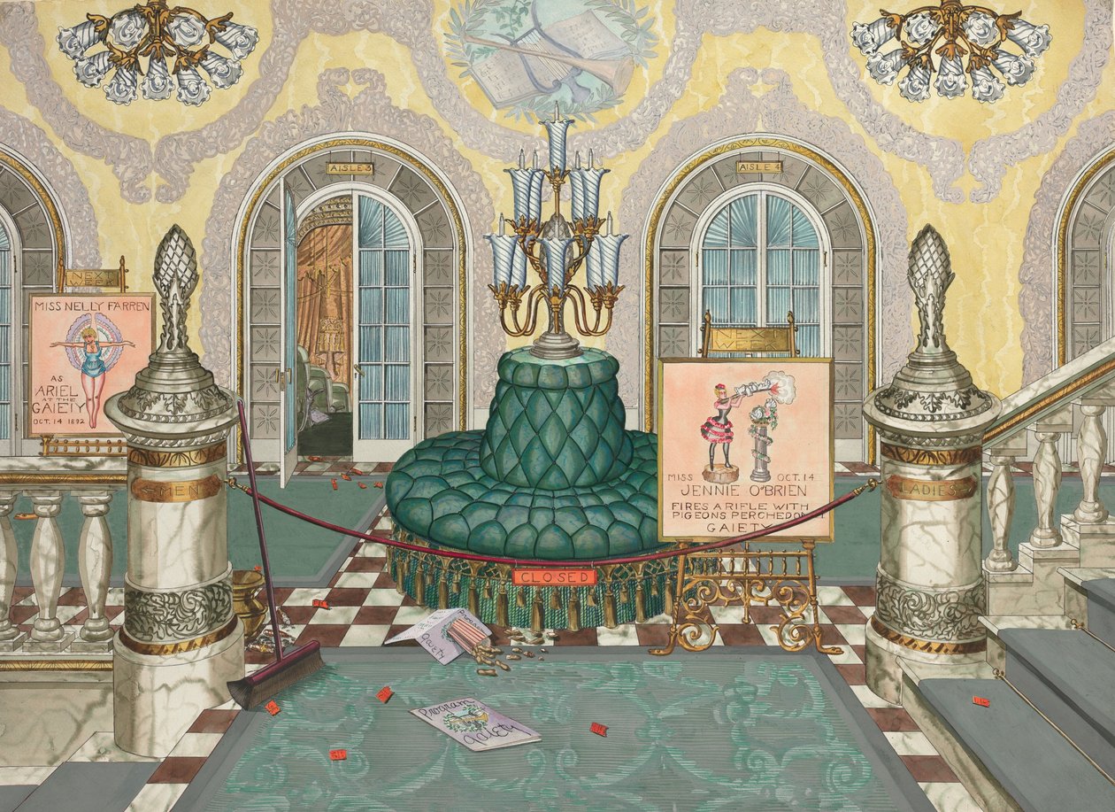 Teaterlobby, 19351942. av Perkins Harnly