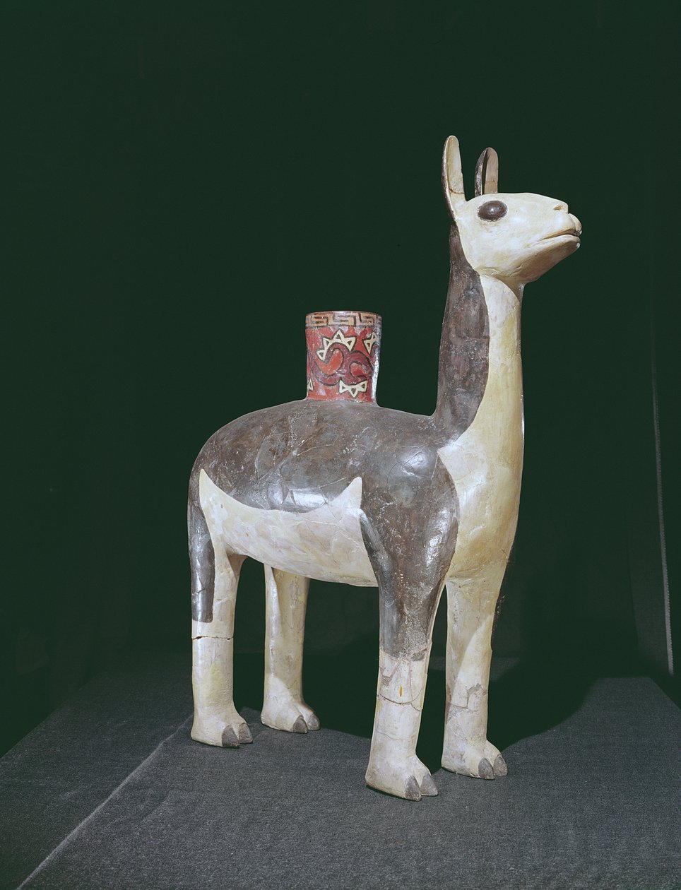 Lama-bildekar, Nazca Culture (keramikk) av Peruvian School