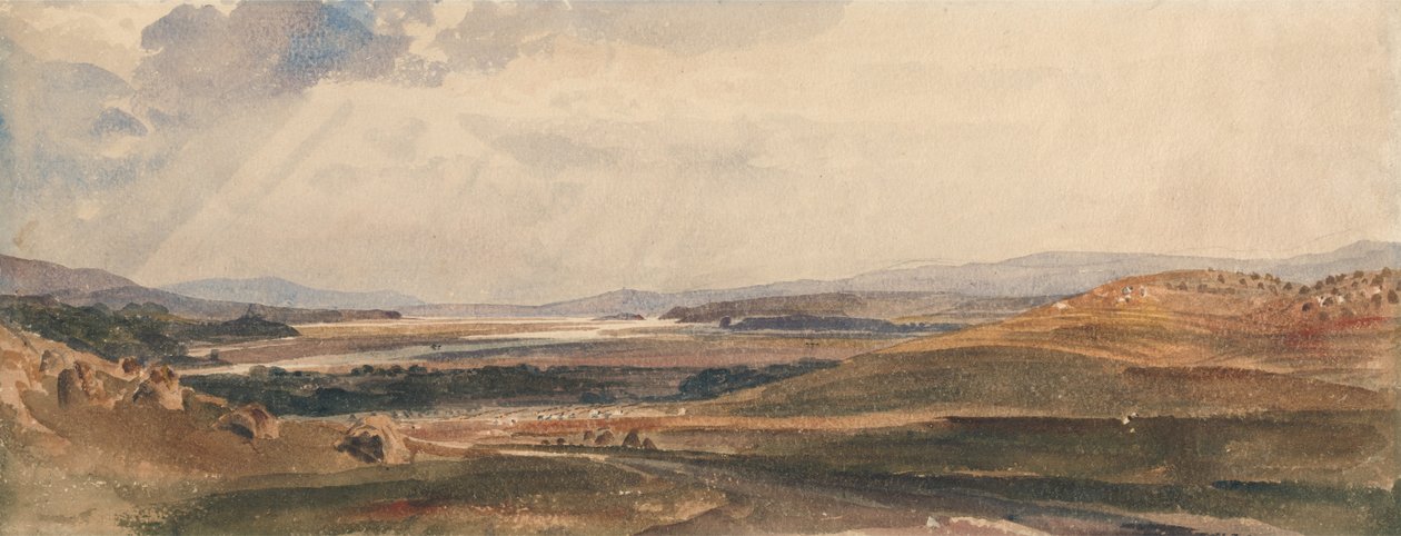Harvest Time- Cumberland av Peter de Wint
