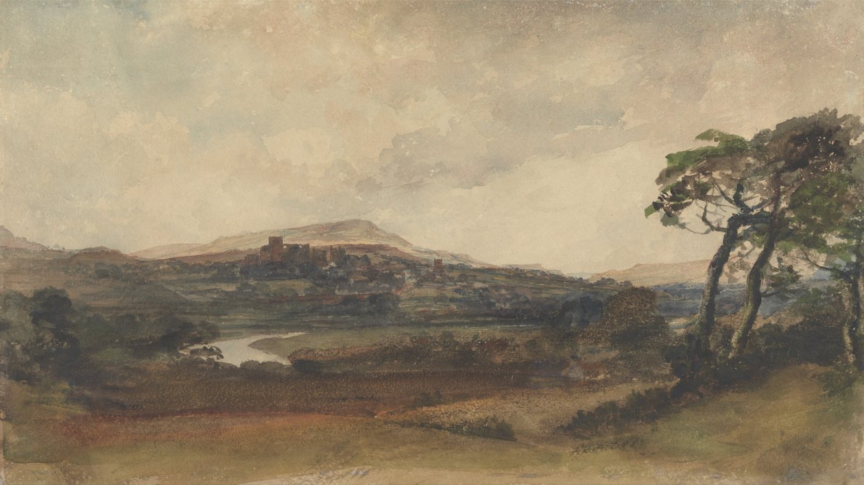 Middleham, Yorkshire av Peter de Wint