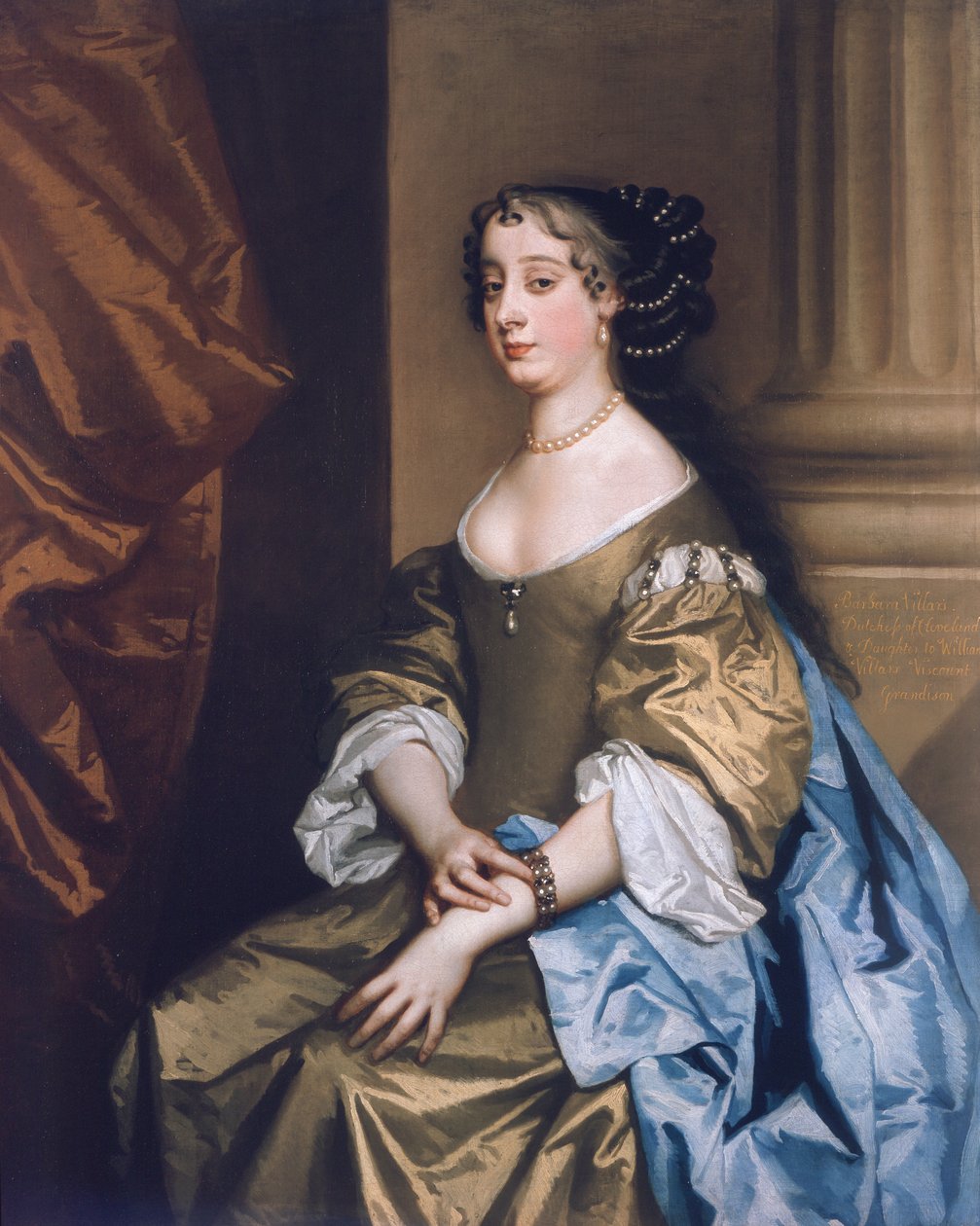 Portrett av Barbara Villiers av Peter Lely