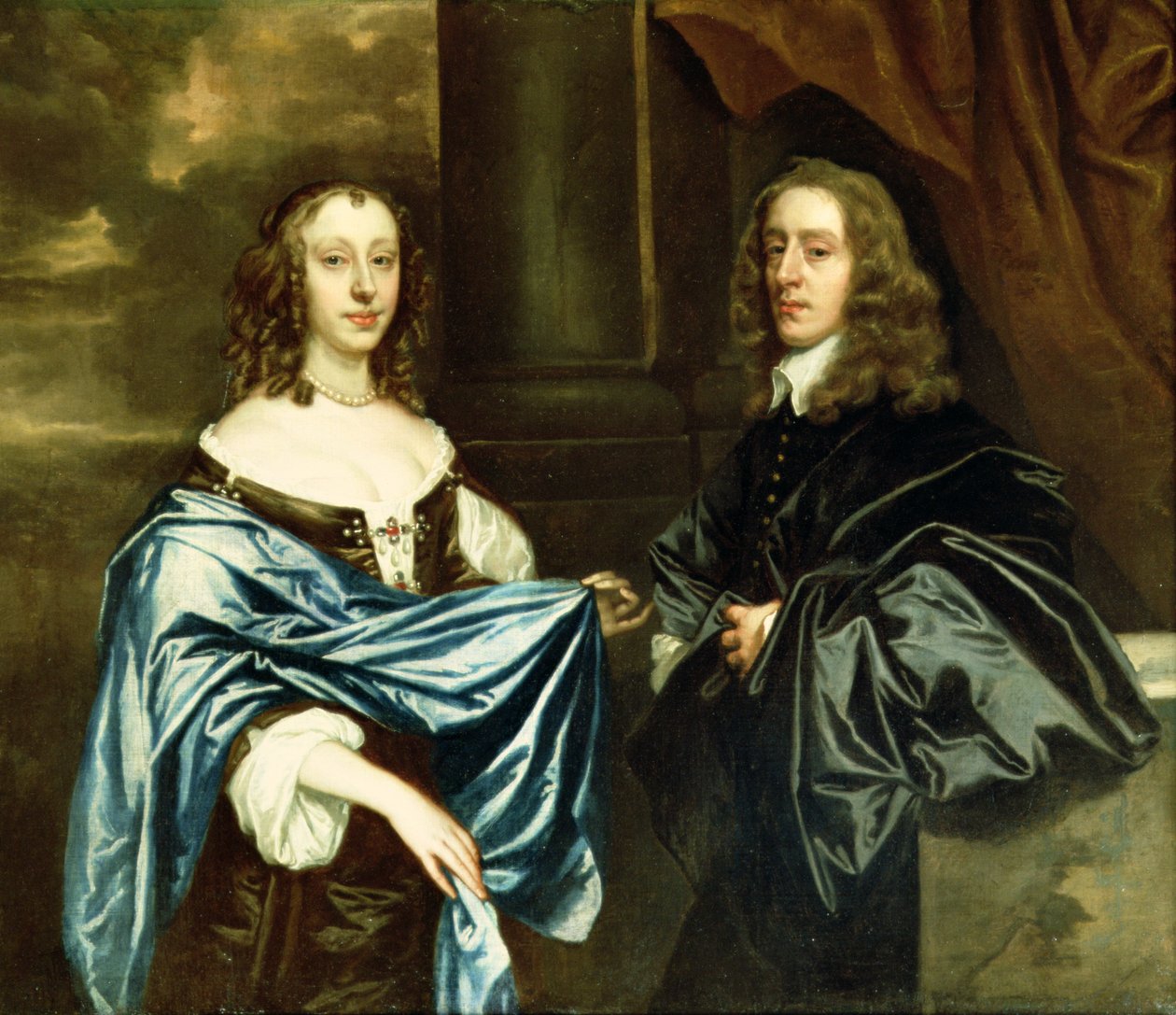 Den ærede James Herbert og hans kone Jane av Peter Lely