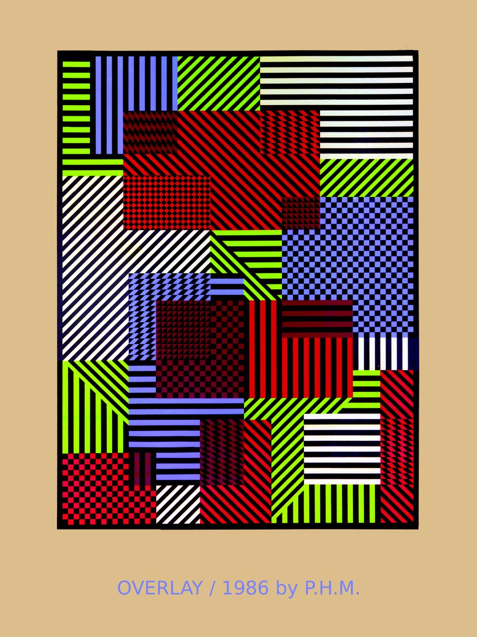 OVERLAY.86, (skjermtrykk) av Peter McClure
