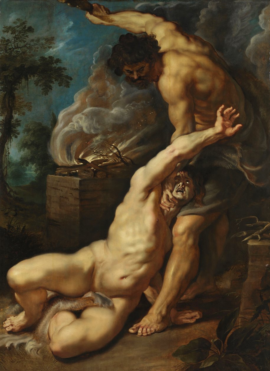 Kain dreper Abel av Peter Paul Rubens