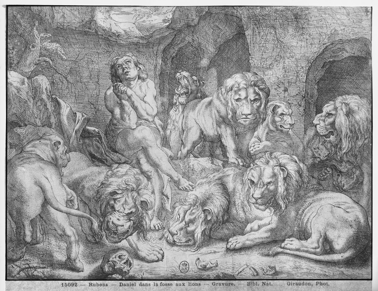 Daniel i løvehulen av Peter Paul Rubens