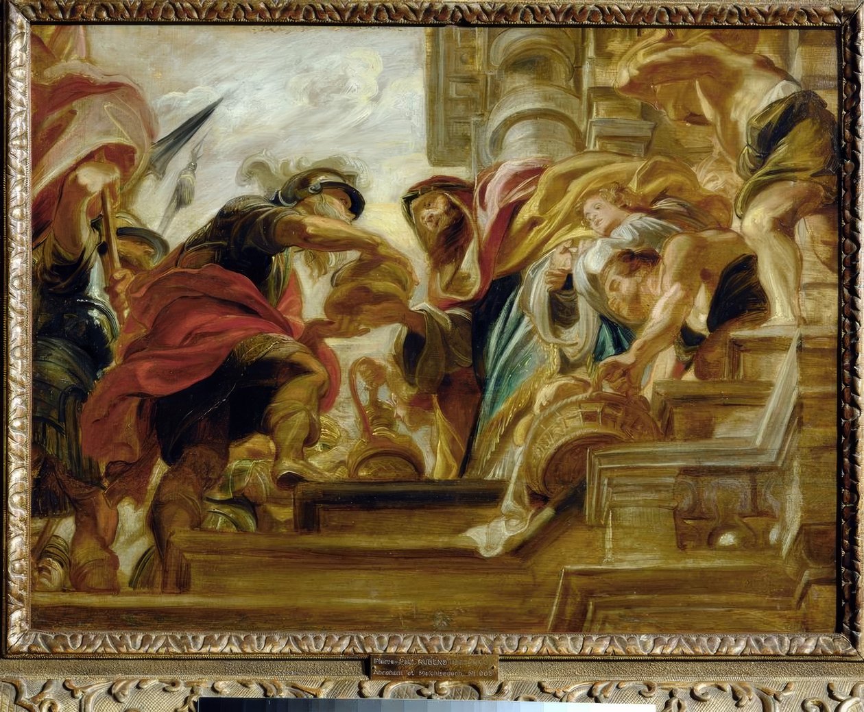 Møtet mellom Abraham og Melkisedek av Peter Paul Rubens