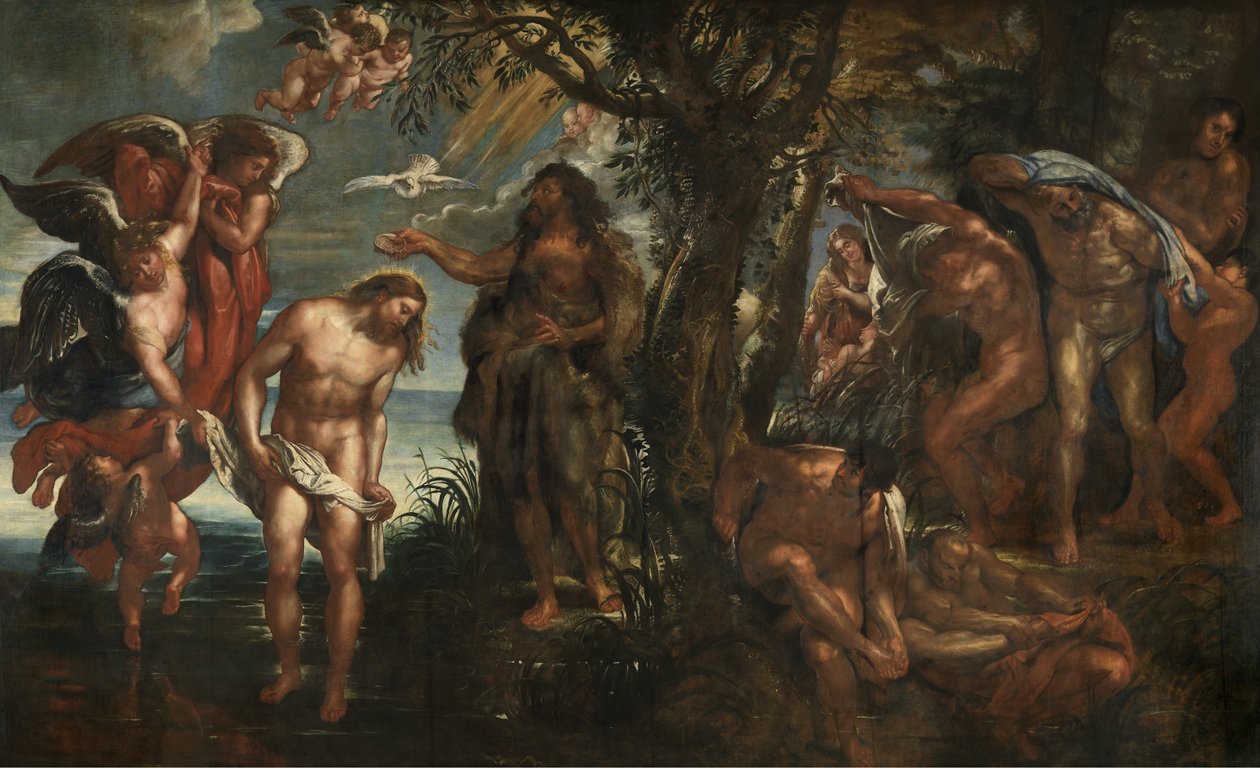 Kristi dåp av Peter Paul Rubens