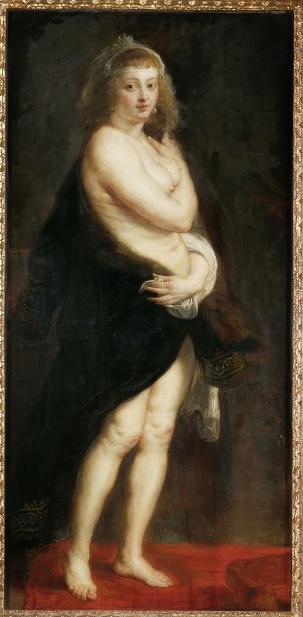 Helene Fourment av Peter Paul Rubens