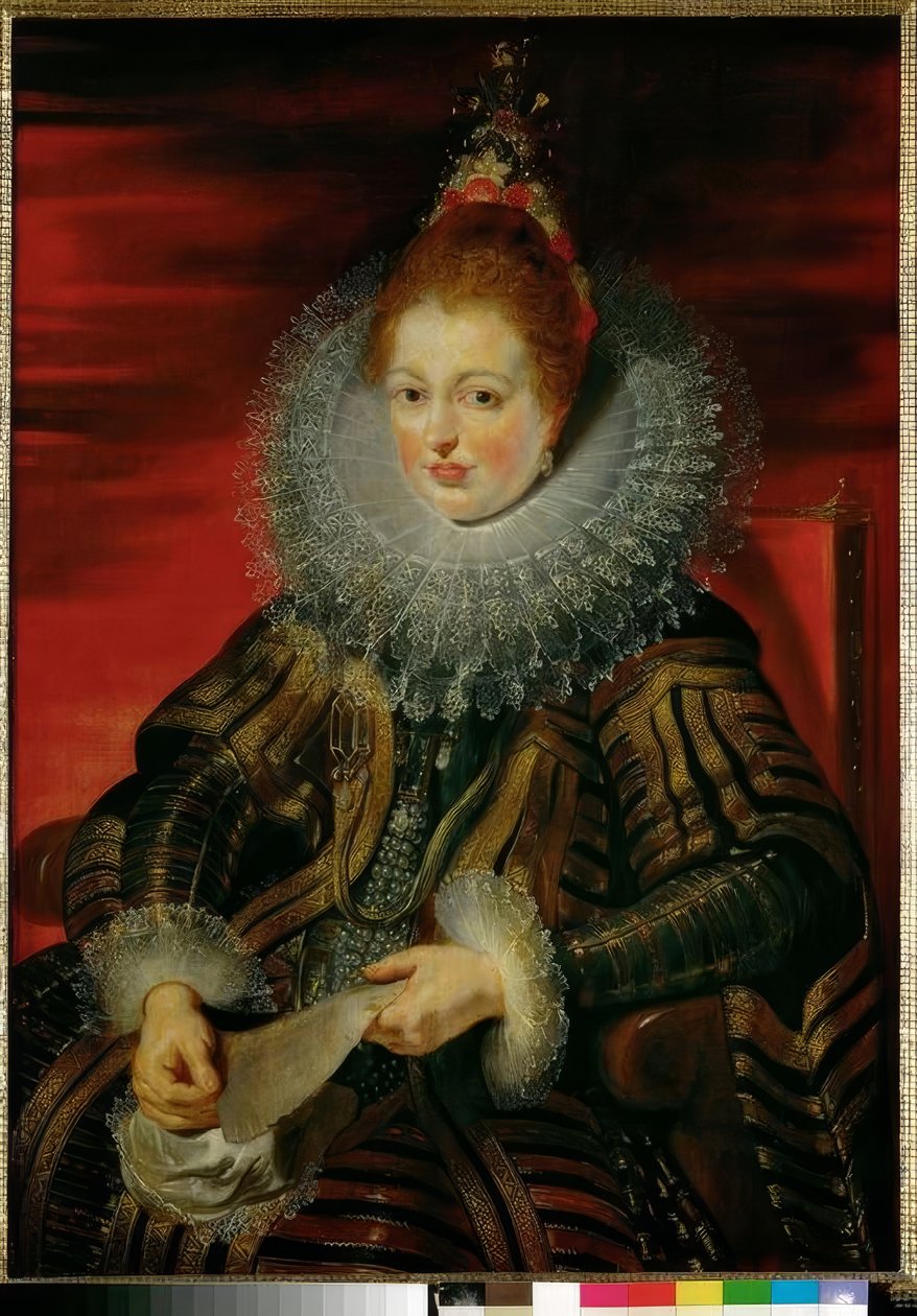 Infantin Isabella Clara Eugenia av Peter Paul Rubens
