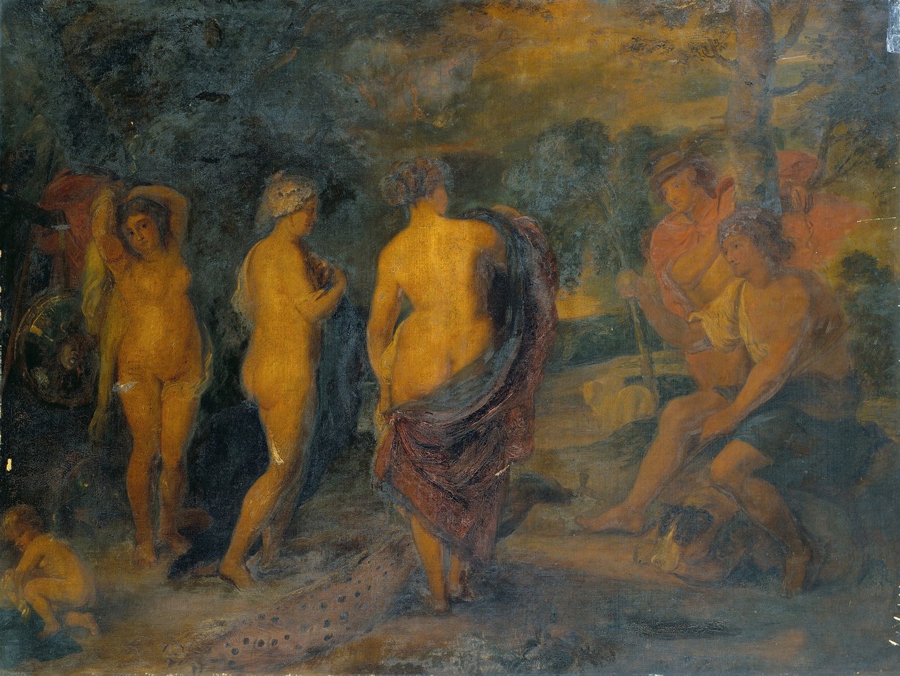 Dommen i Paris av Peter Paul Rubens