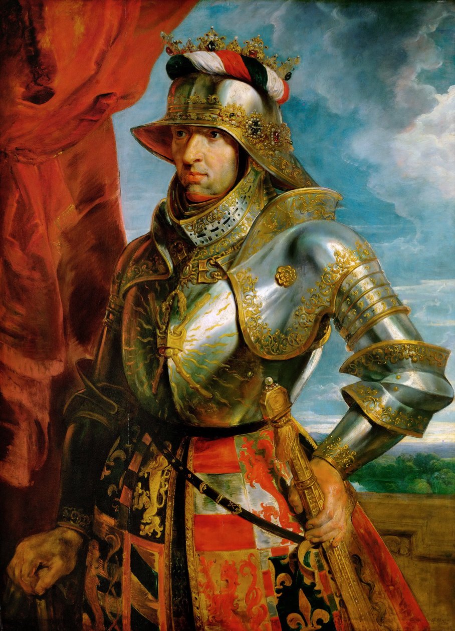 Kaiser Maximilian I av Peter Paul Rubens