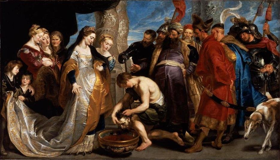 Legenden om Tomyris av Peter Paul Rubens