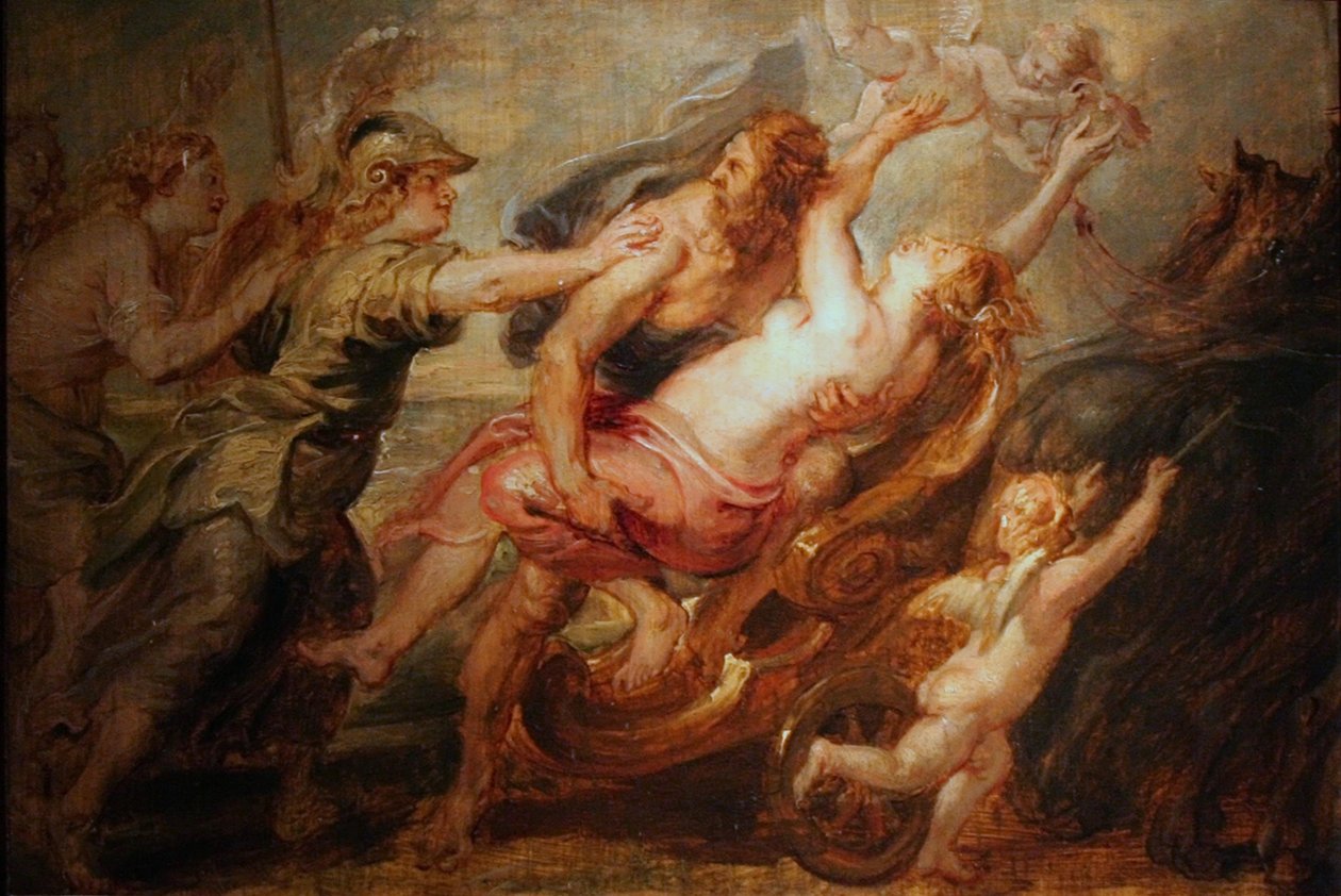 Bortførelsen av Proserpine av Peter Paul Rubens