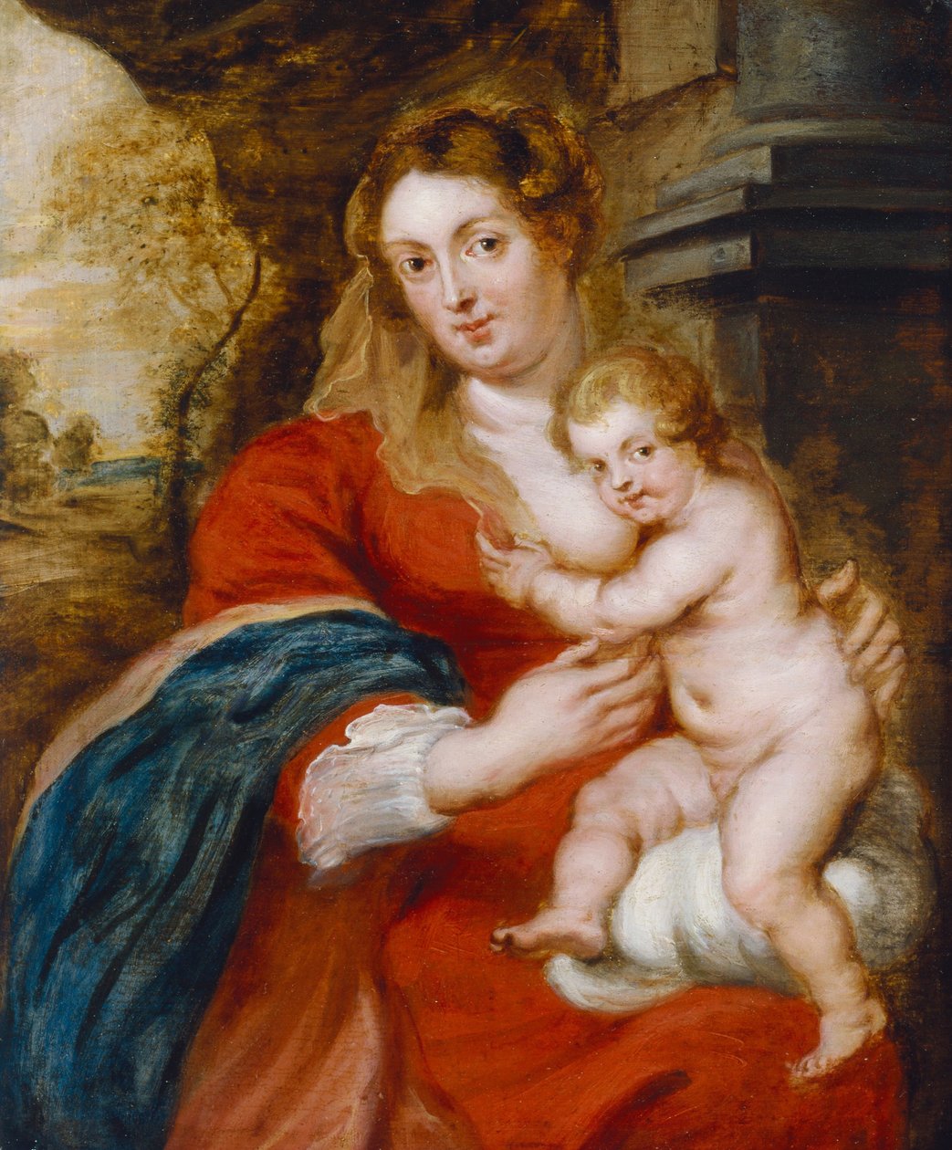 Madonna og barn av Peter Paul Rubens