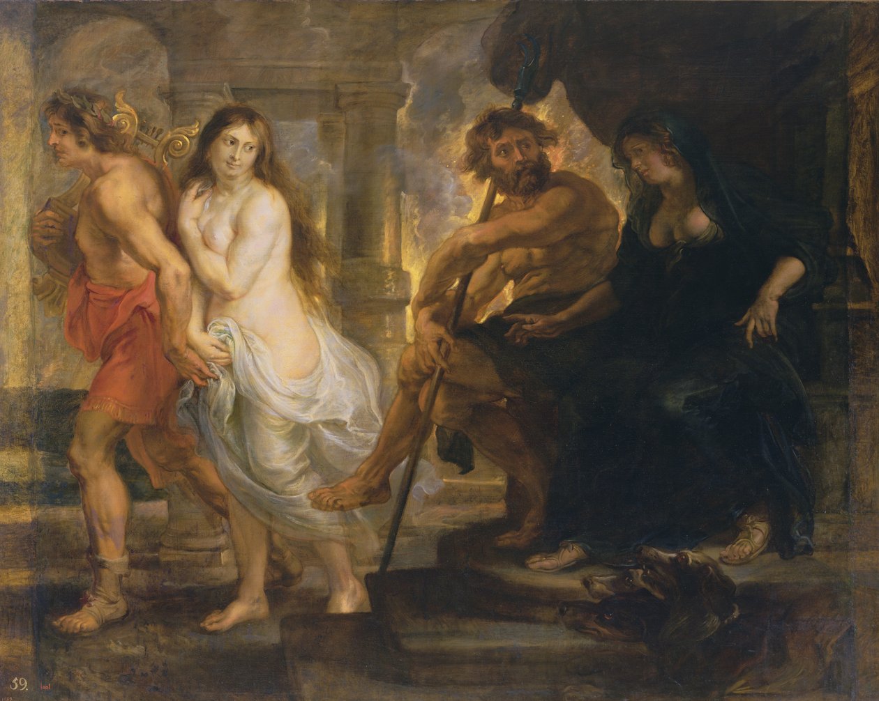 Orfeus og Eurydike av Peter Paul Rubens