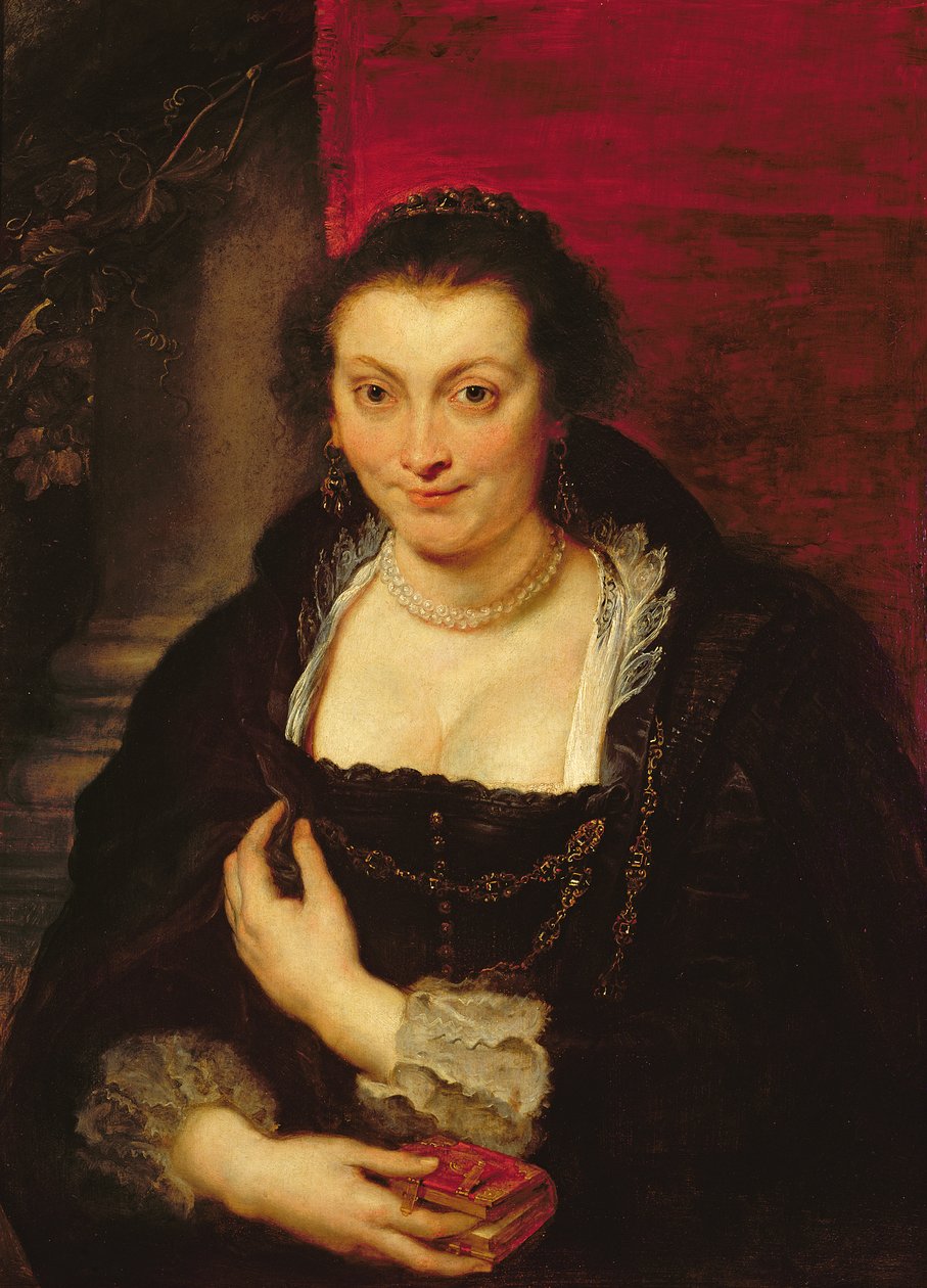 Portrett av Isabella Brant, ca. 1625-26 av Peter Paul Rubens