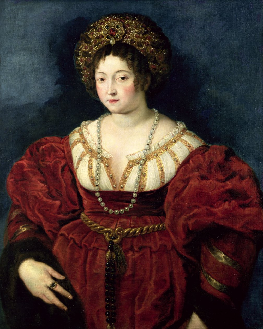 Posthumt portrett av Isabella d