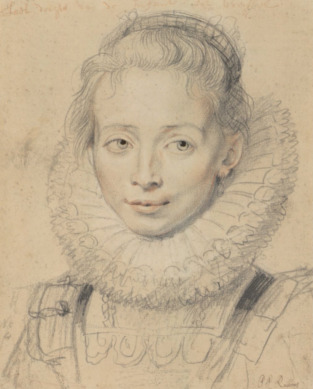 Rubens datter Clara Serena av Peter Paul Rubens