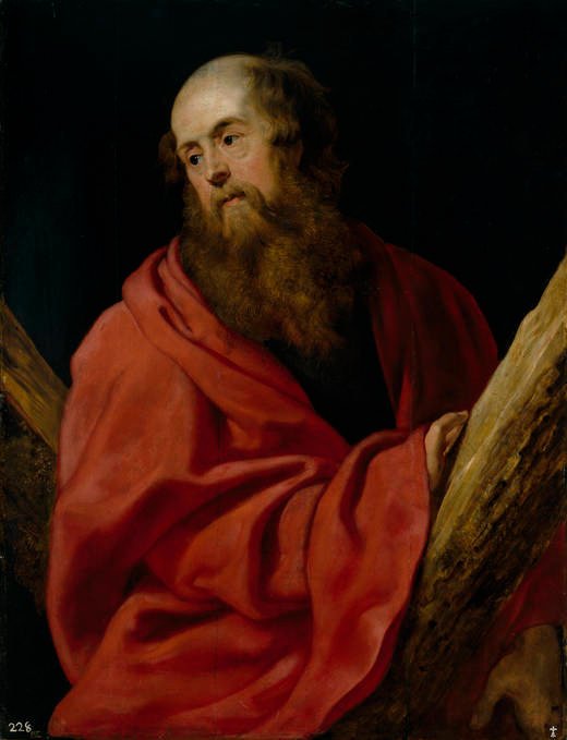 St. Andrew av Peter Paul Rubens