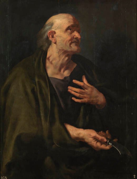 St. Bartholomew av Peter Paul Rubens