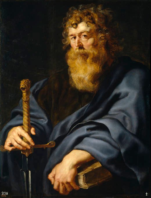 St. Paul av Peter Paul Rubens