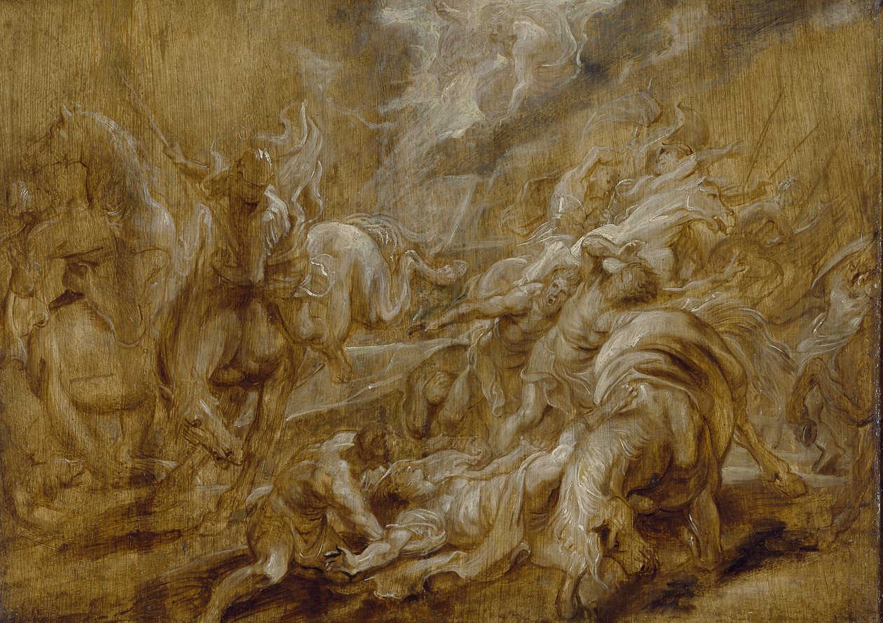 The Conversion of St Paul, ca. 1616 - 1620 av Peter Paul Rubens