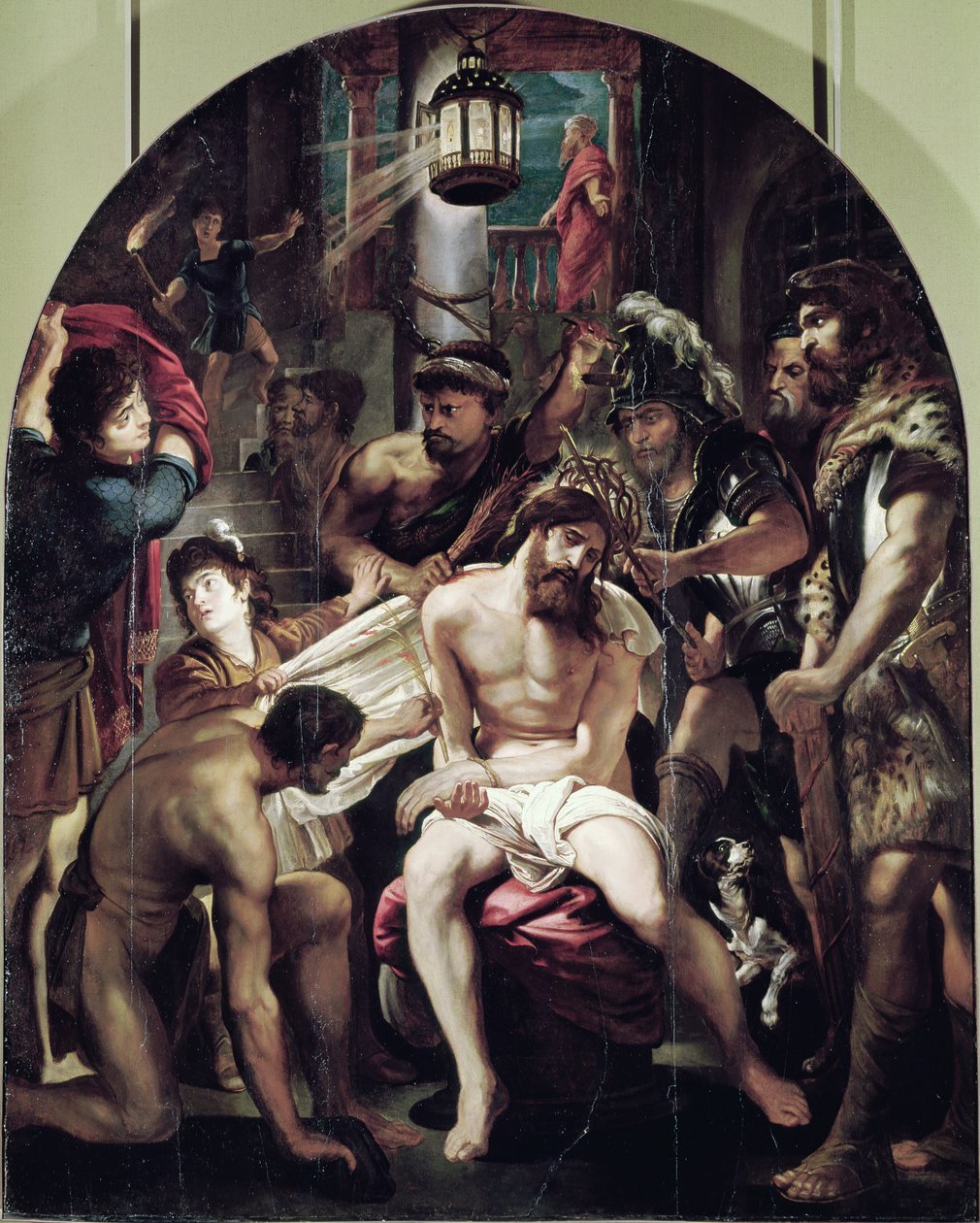 The Crowning with Thorns, 1602 av Peter Paul Rubens
