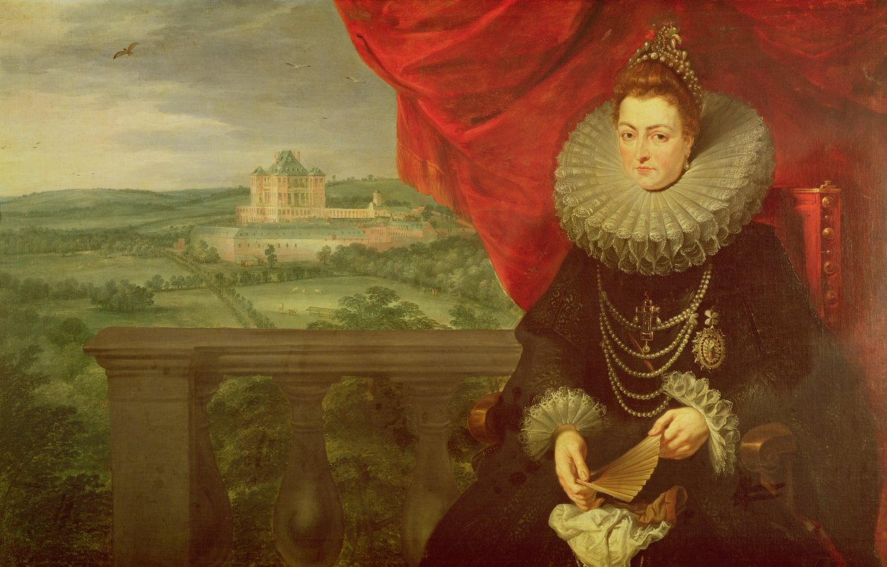 Infanta Isabella Clara Eugenia (1566-1633) (par fra 197174) av Peter Paul Rubens
