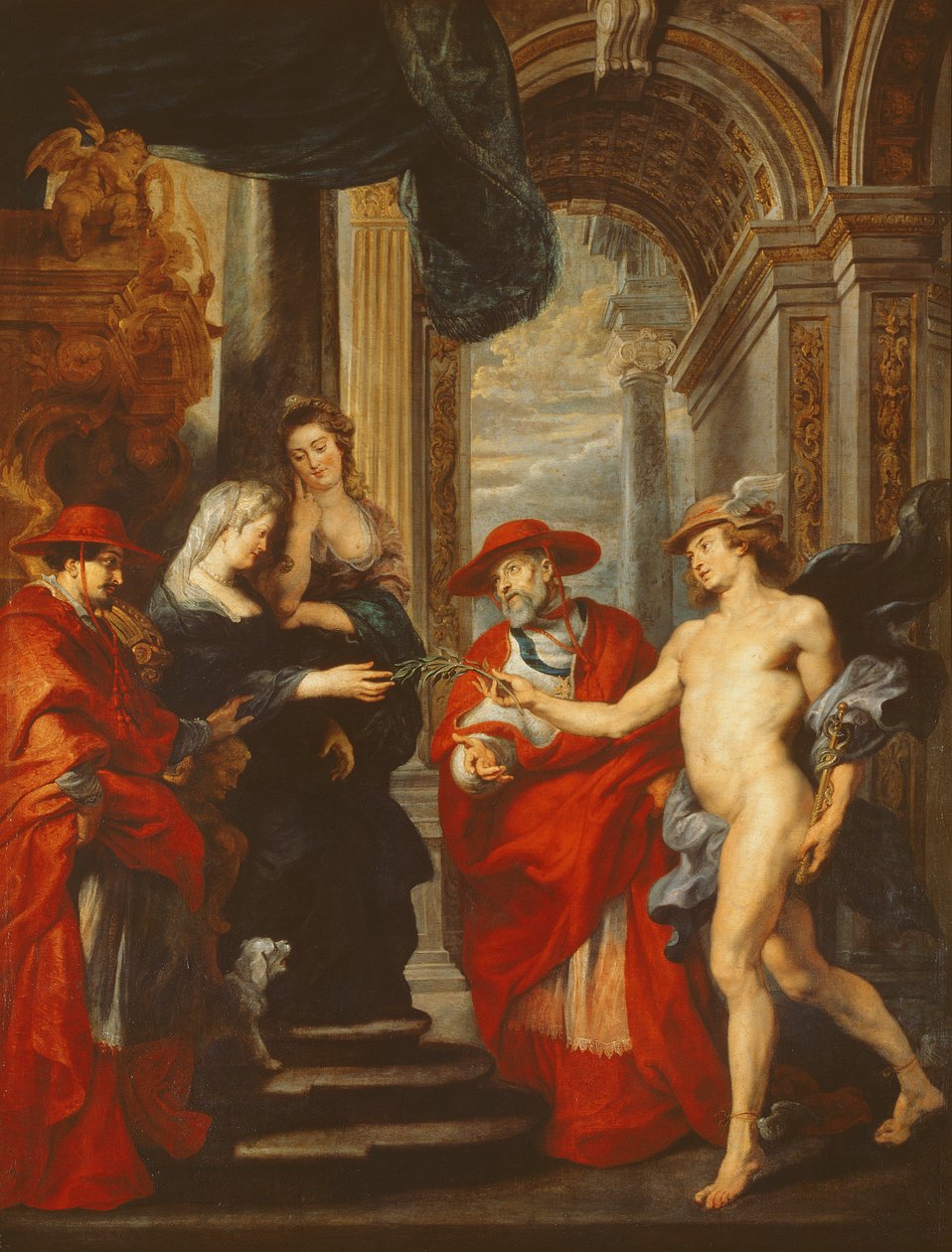 Medici-syklusen: Angouleme-traktaten 30. april 1619, 1621-5 av Peter Paul Rubens