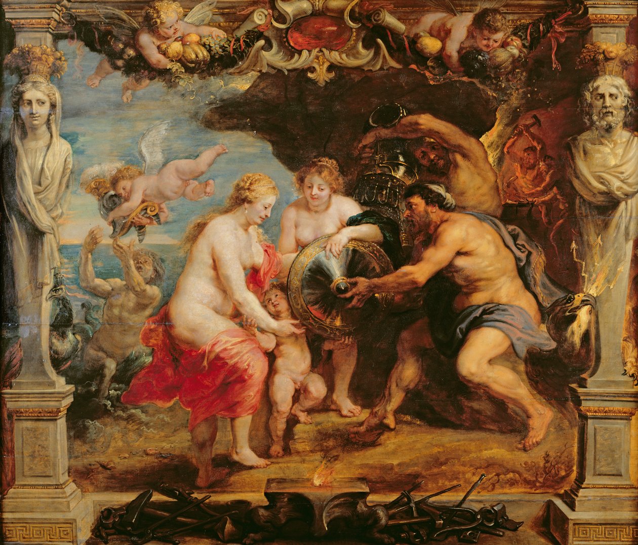 Thetis mottar Achilles