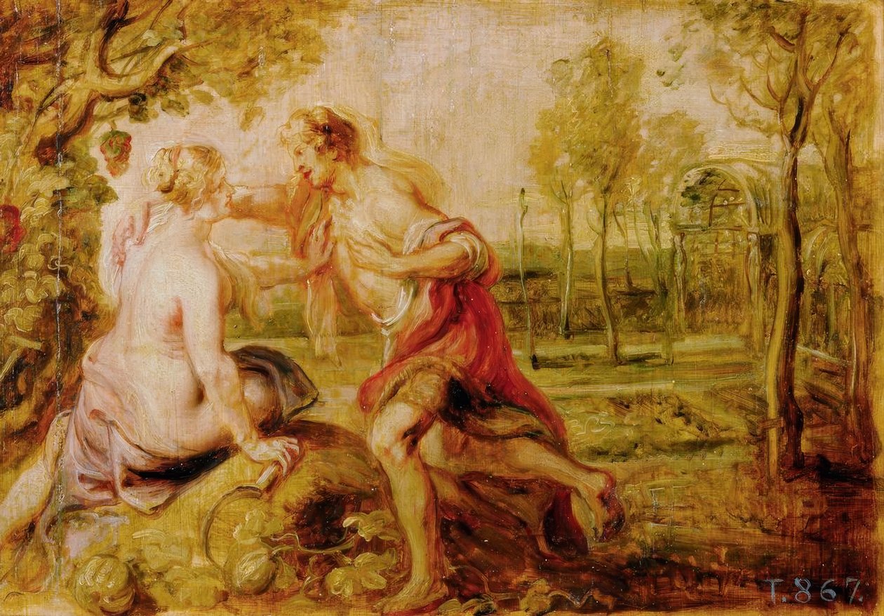 Vertumnus og Pomona av Peter Paul Rubens