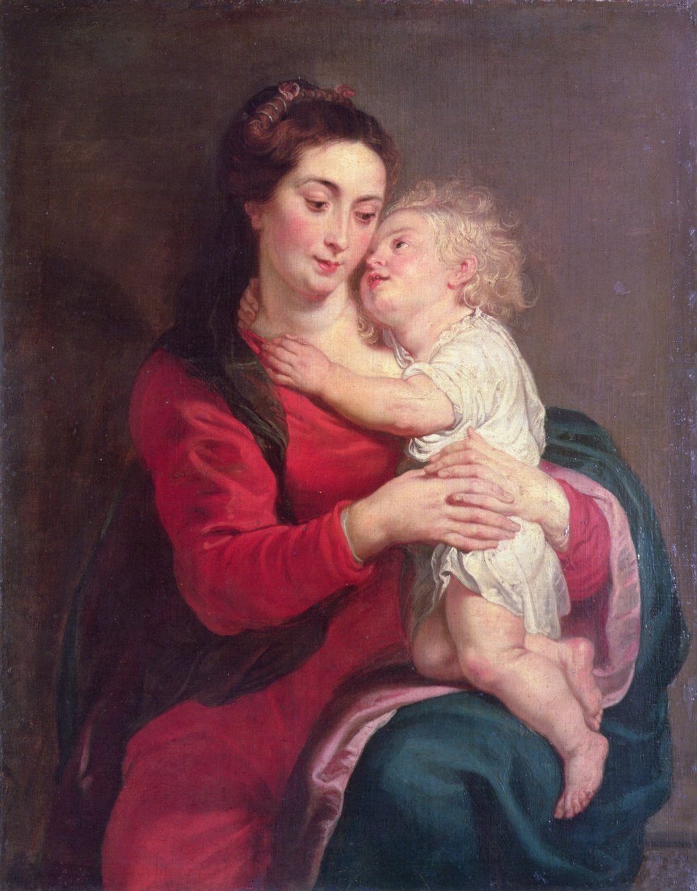 Jomfru med barn av Peter Paul Rubens