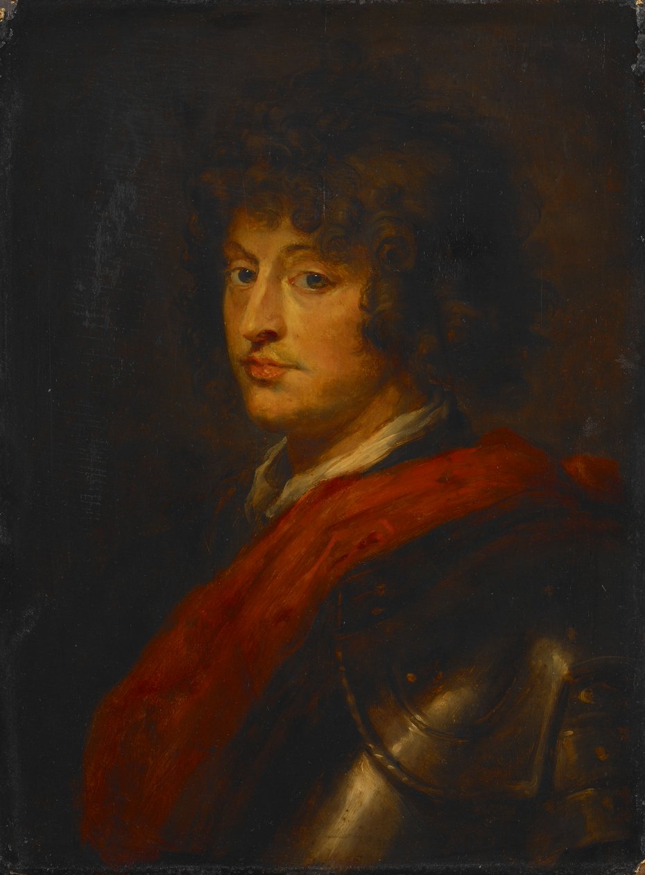 Ung mann i rustning av Peter Paul Rubens