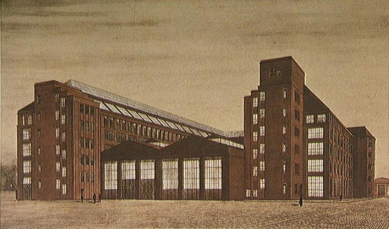 AEG høyspenningsfabrikk, Berlin av Peter Behrens